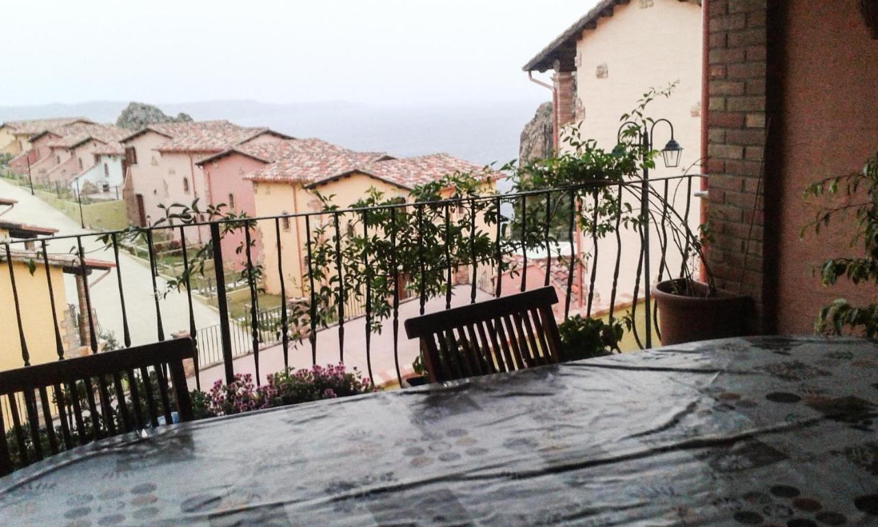 La Terrazza Fiorita Villa Nebida Exterior foto